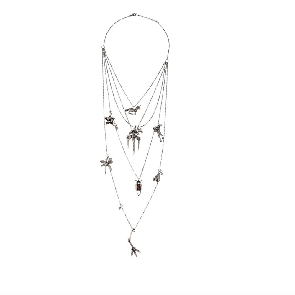 VALENTINO Tiered Statement Necklace